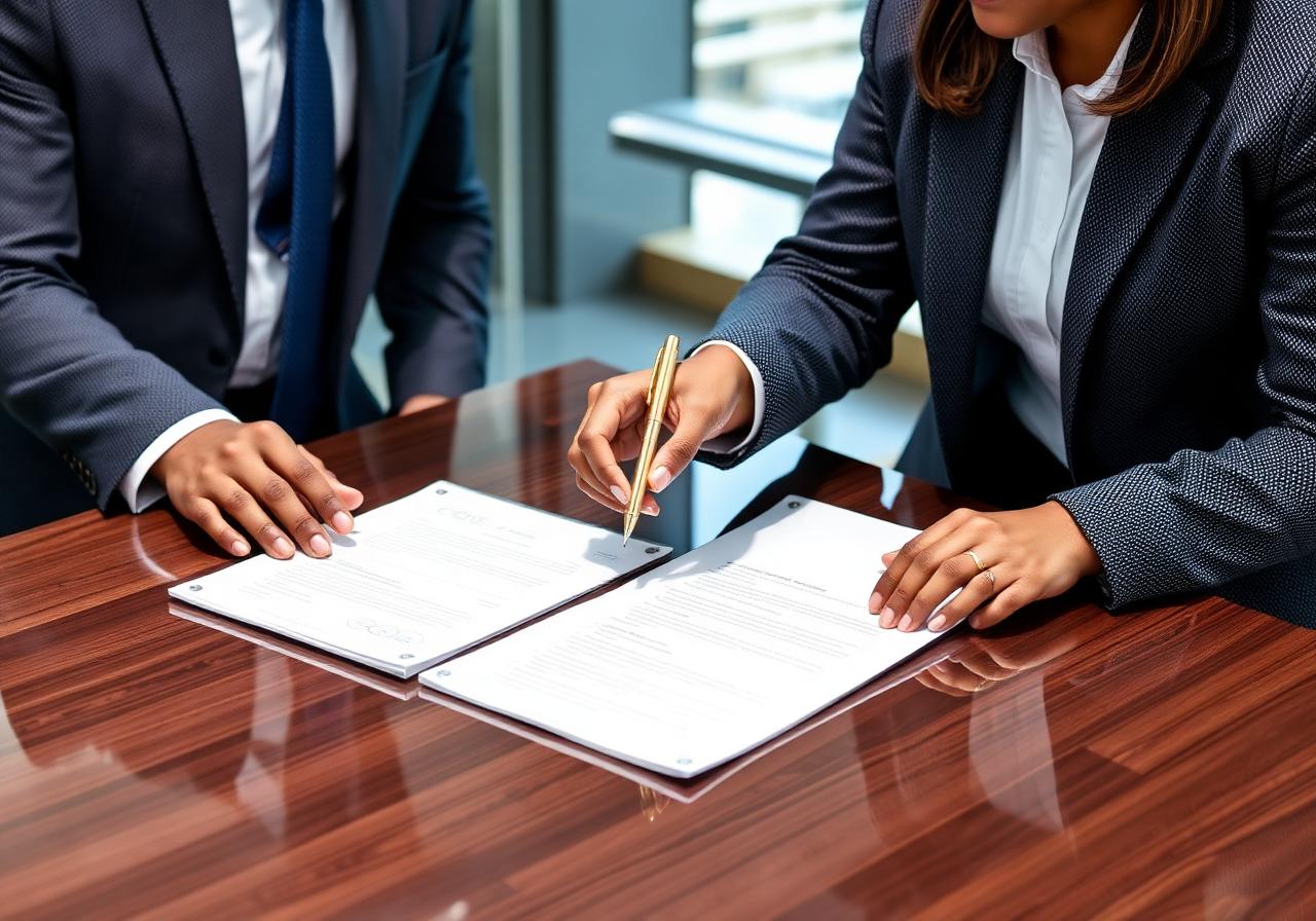 Contract signing